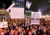 Mass protests erupt after Netanyahu fires defense chief