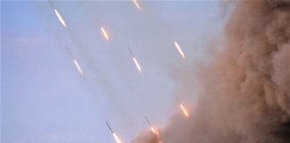 North Korea Shoots Off About 130 Artillery Shells