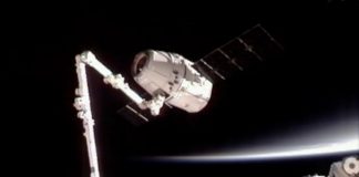 SpaceX cargo ship docks with space station